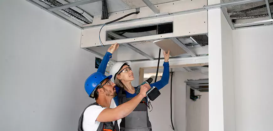 Duct Insulation and Condensation Repair in Pacoima