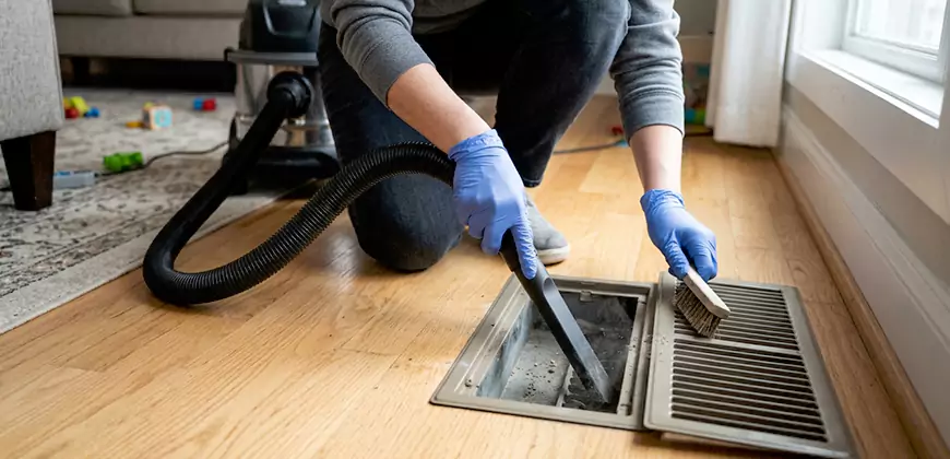 Ducted Heating Filter Cleaning in Pacoima